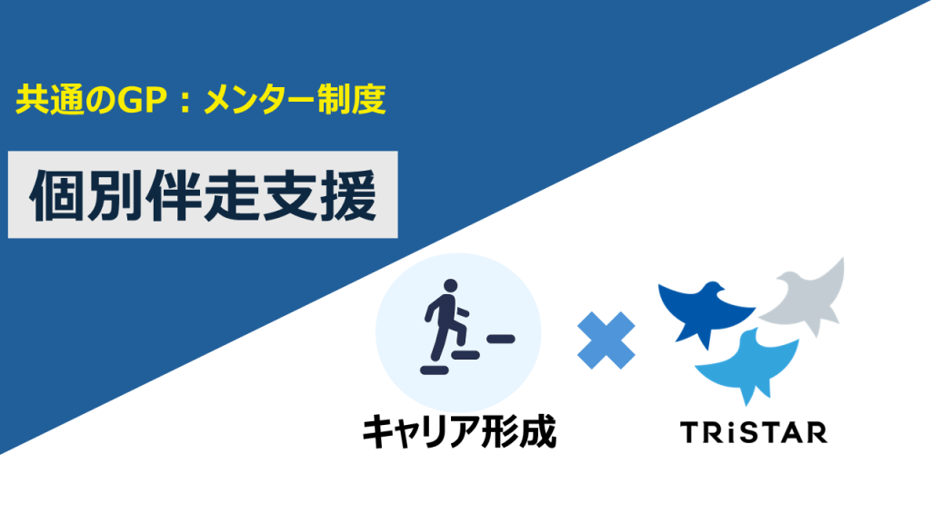 【共通のGP:メンター制度】個別伴走支援